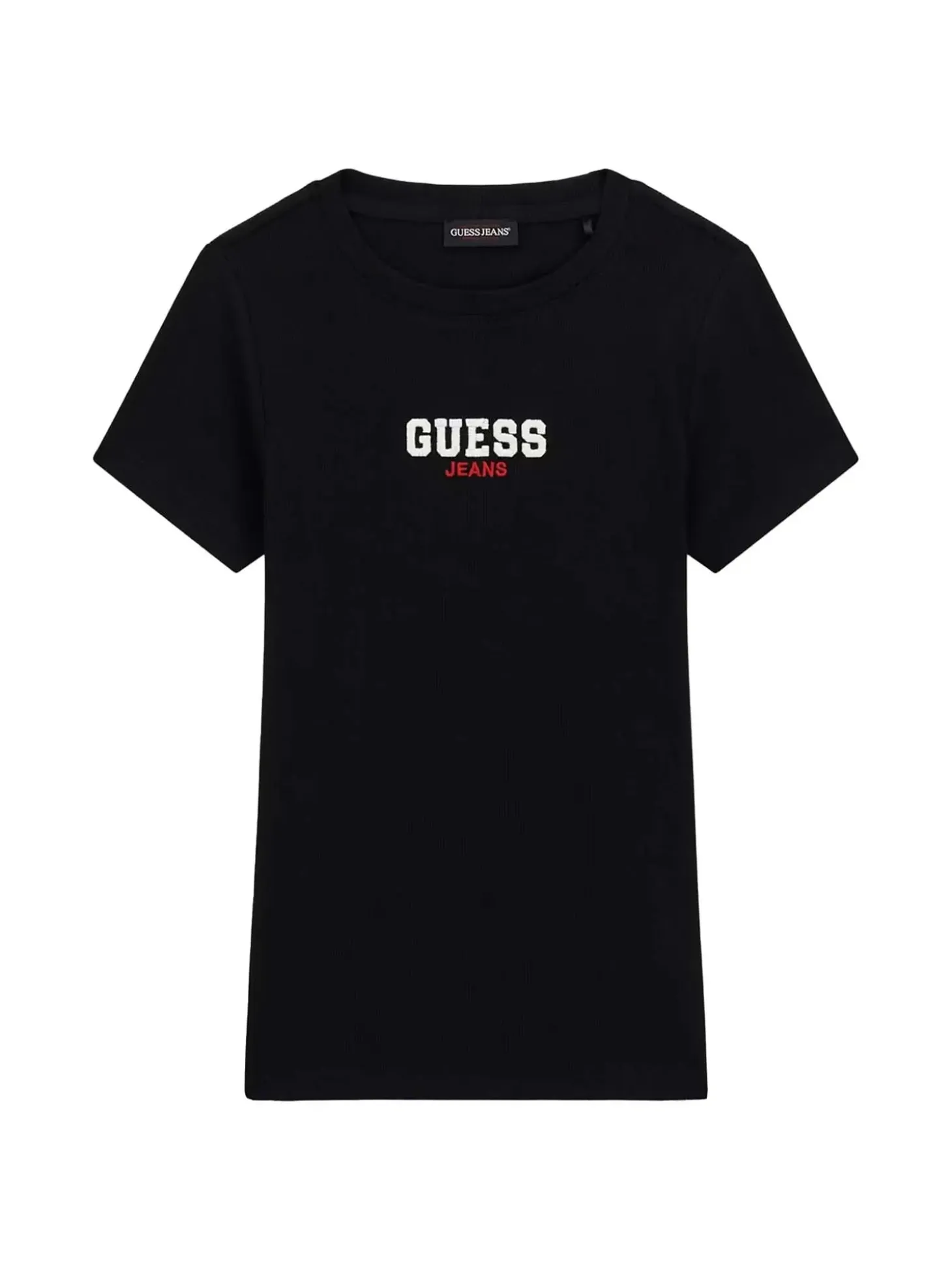 T-SHIRT DONNA - GUESS JEANS NERO - W4YI64 KA0H1