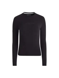 T-SHIRT DONNA - GUESS JEANS NERO - W4YI22 J1314