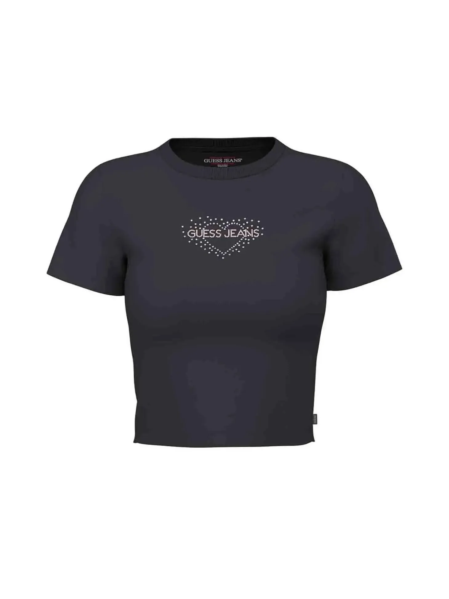 T-SHIRT DONNA - GUESS JEANS NERO - W6YI05 K3640