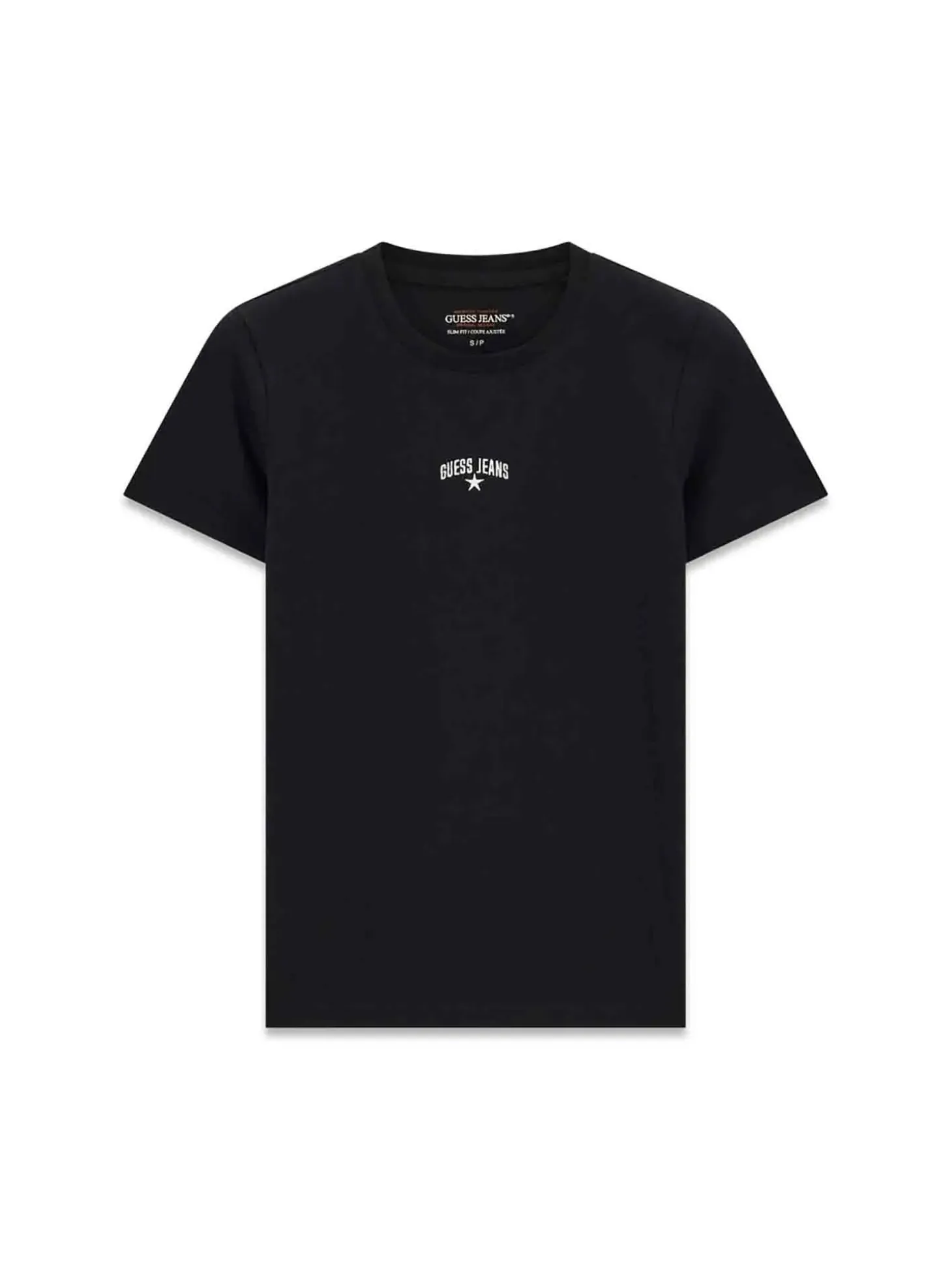 T-SHIRT DONNA - GUESS JEANS NERO - W6YI51 K4679