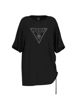 T-SHIRT DONNA - GUESS UNDERWEAR NERO - E4GI00 K68D2