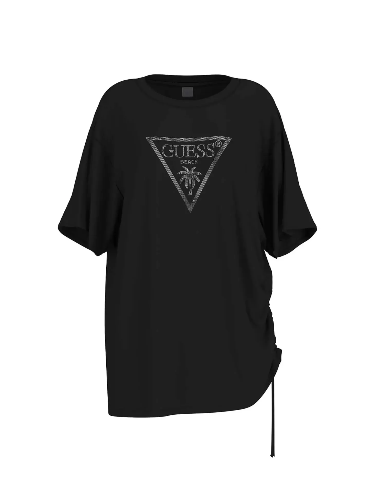 T-SHIRT DONNA - GUESS UNDERWEAR NERO - E4GI00 K68D2