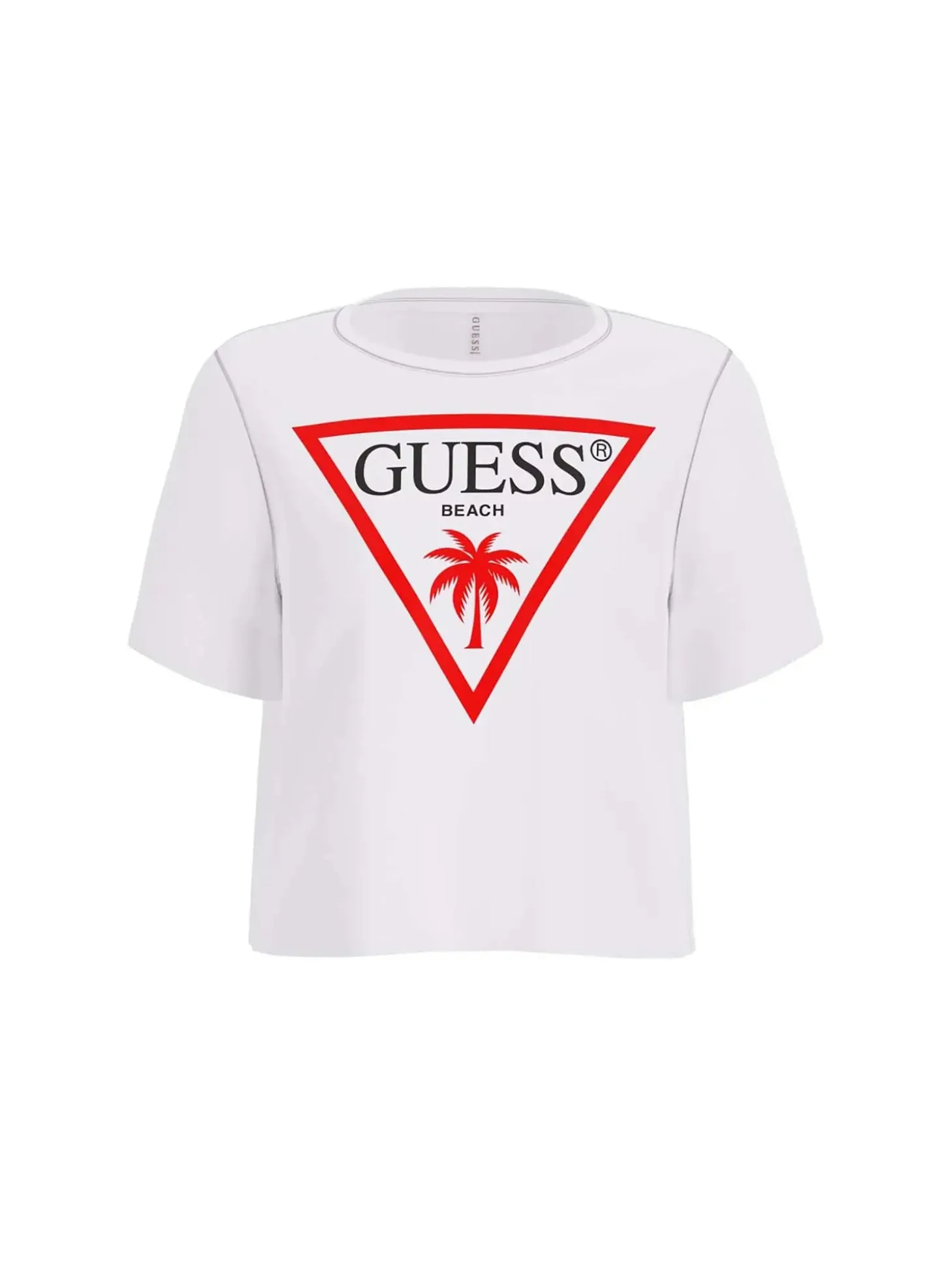 T-SHIRT DONNA - GUESS UNDERWEAR BIANCO - E02I01 JA914