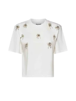 T-SHIRT DONNA - SILVIAN HEACH BIANCO - GPP26120TS