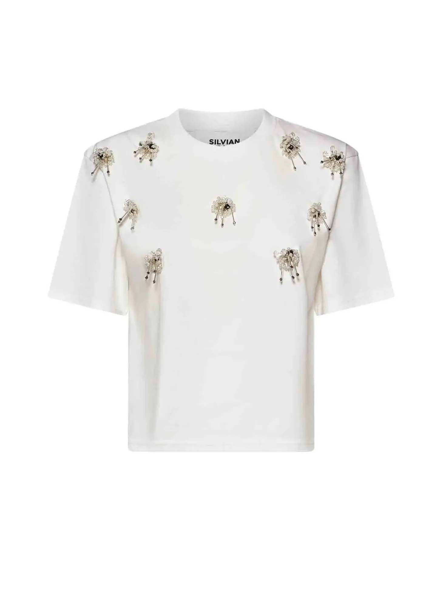 T-SHIRT DONNA - SILVIAN HEACH BIANCO - GPP26120TS