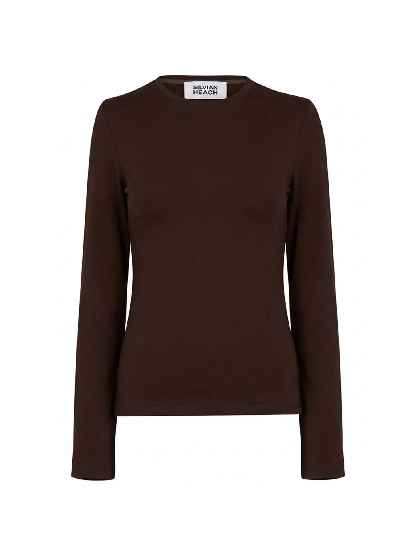 T-SHIRT DONNA - SILVIAN HEACH MARRONE - GPA26540TS