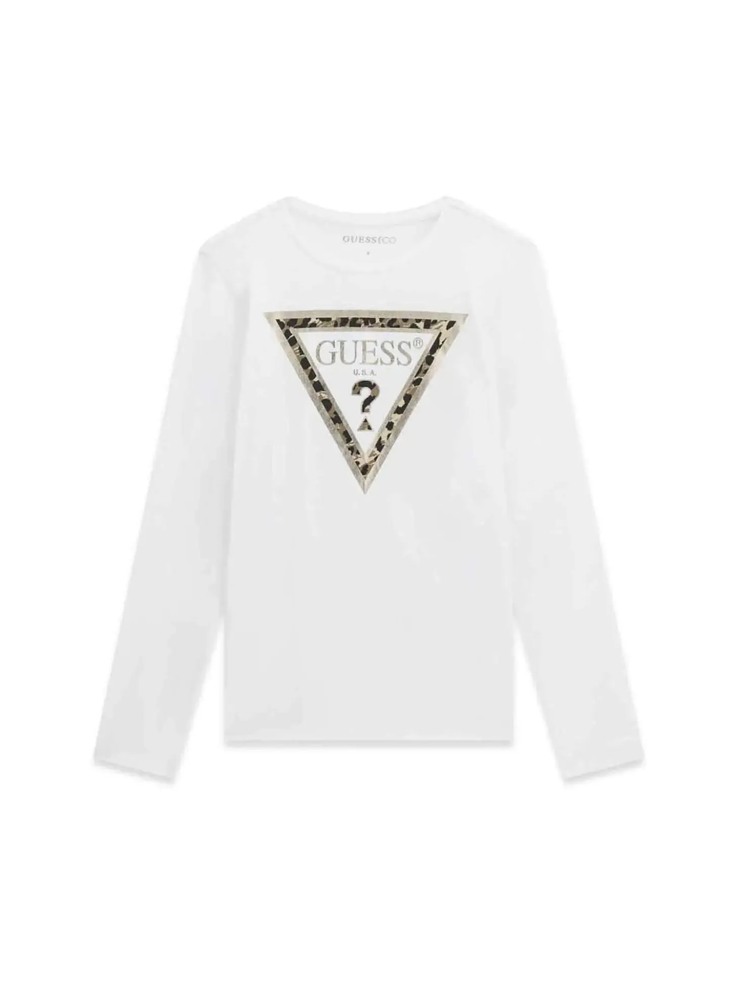 T-SHIRT RAGAZZA - GUESS KIDS BIANCO - J6BI02 K5771
