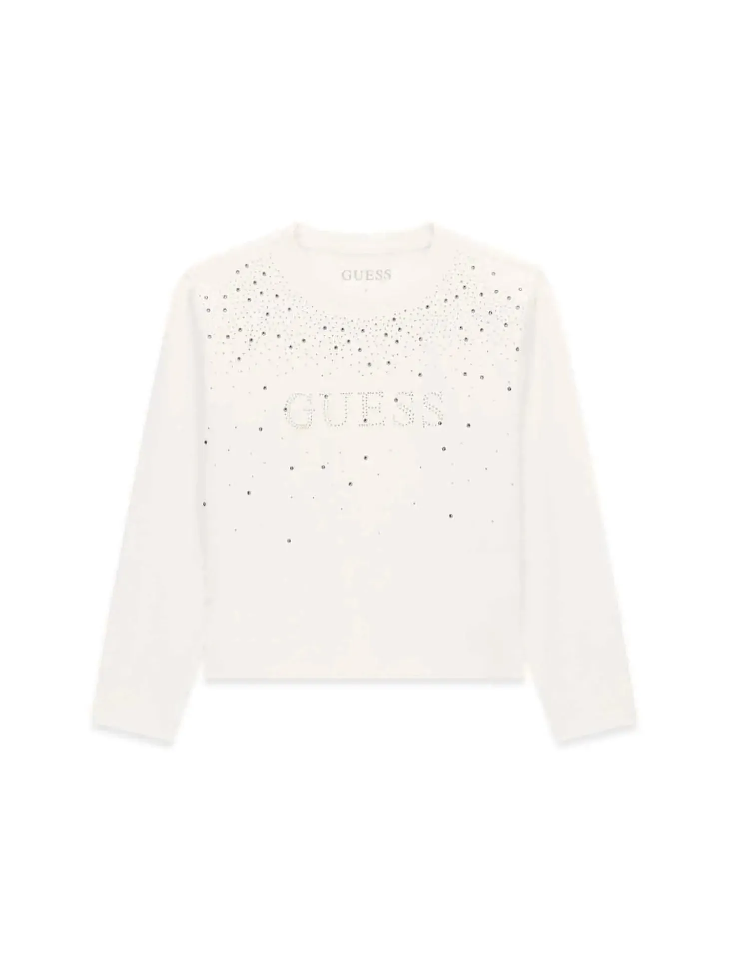 T-SHIRT RAGAZZA - GUESS KIDS BIANCO - J6BI08 K5778