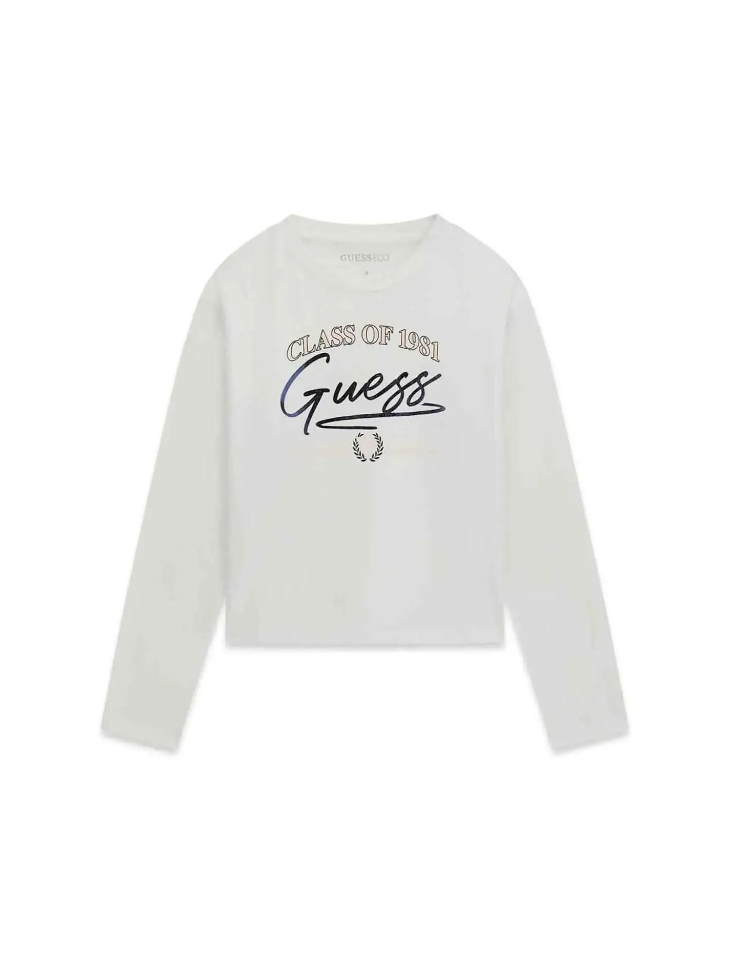 T-SHIRT RAGAZZA - GUESS KIDS BIANCO - J6YI23 K3753