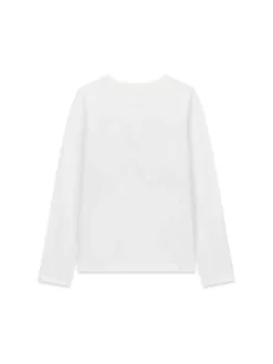 T-SHIRT RAGAZZA - GUESS KIDS BIANCO - J6YI01 K3664
