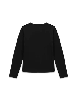 T-SHIRT RAGAZZA - GUESS KIDS NERO - J6YI16 K3724