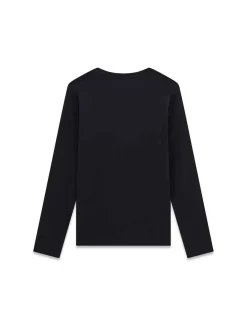 T-SHIRT RAGAZZA - GUESS KIDS NERO - J6BI02 K5771