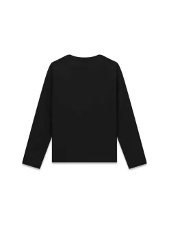 T-SHIRT RAGAZZA - GUESS KIDS NERO - J6BI09 K5783