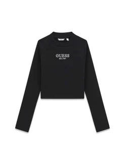 T-SHIRT RAGAZZA - GUESS KIDS NERO - J4YI49 KBZP4