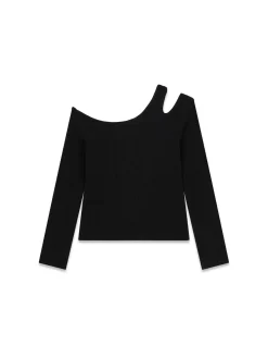 T-SHIRT RAGAZZA - GUESS KIDS NERO - J6RI29 KBZP4