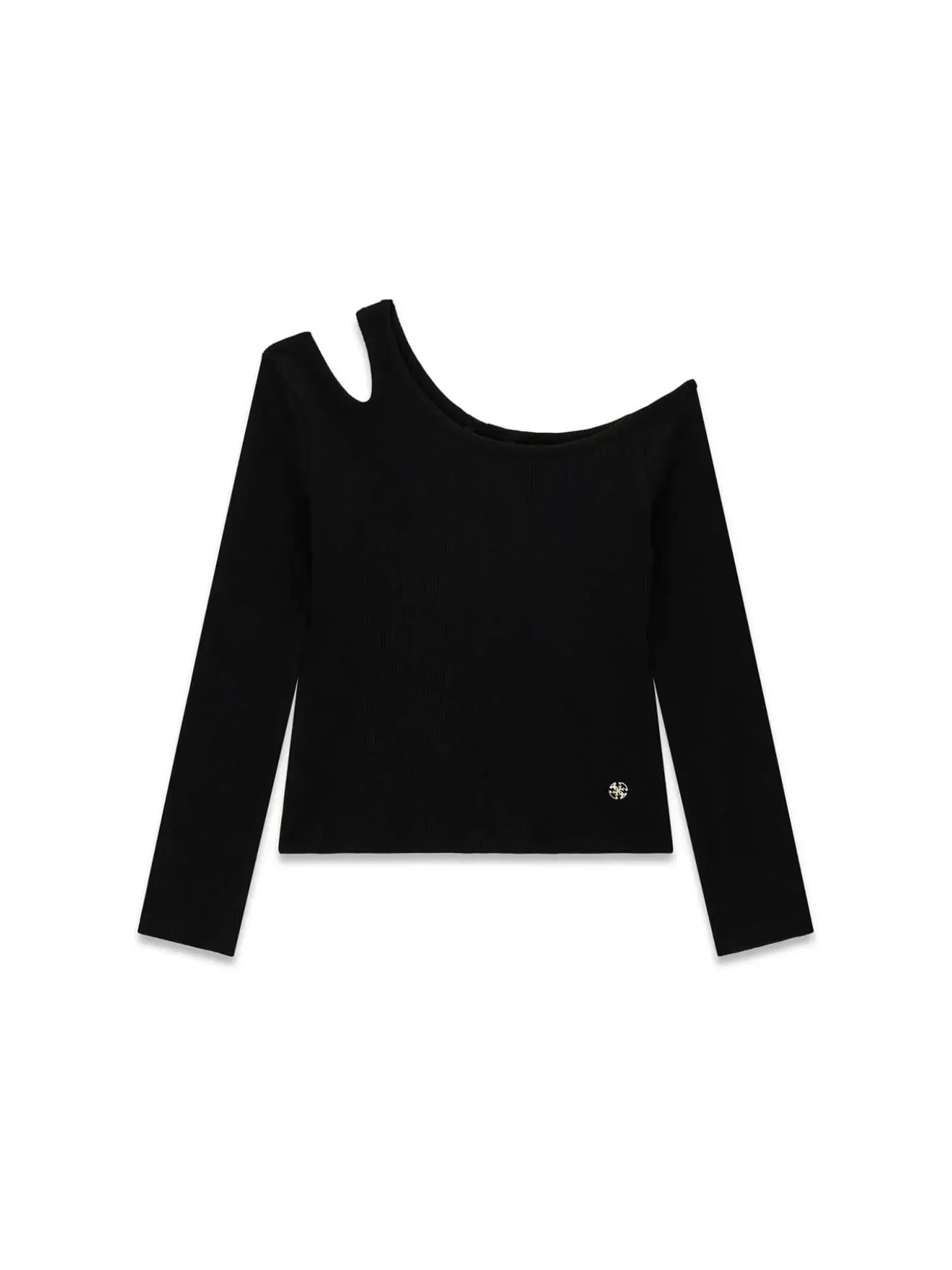 T-SHIRT RAGAZZA - GUESS KIDS NERO - J6RI29 KBZP4