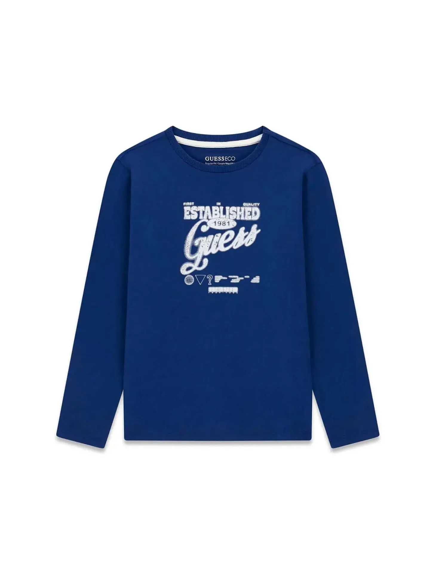 T-SHIRT RAGAZZO - GUESS KIDS BLU - L6YI10 K3723