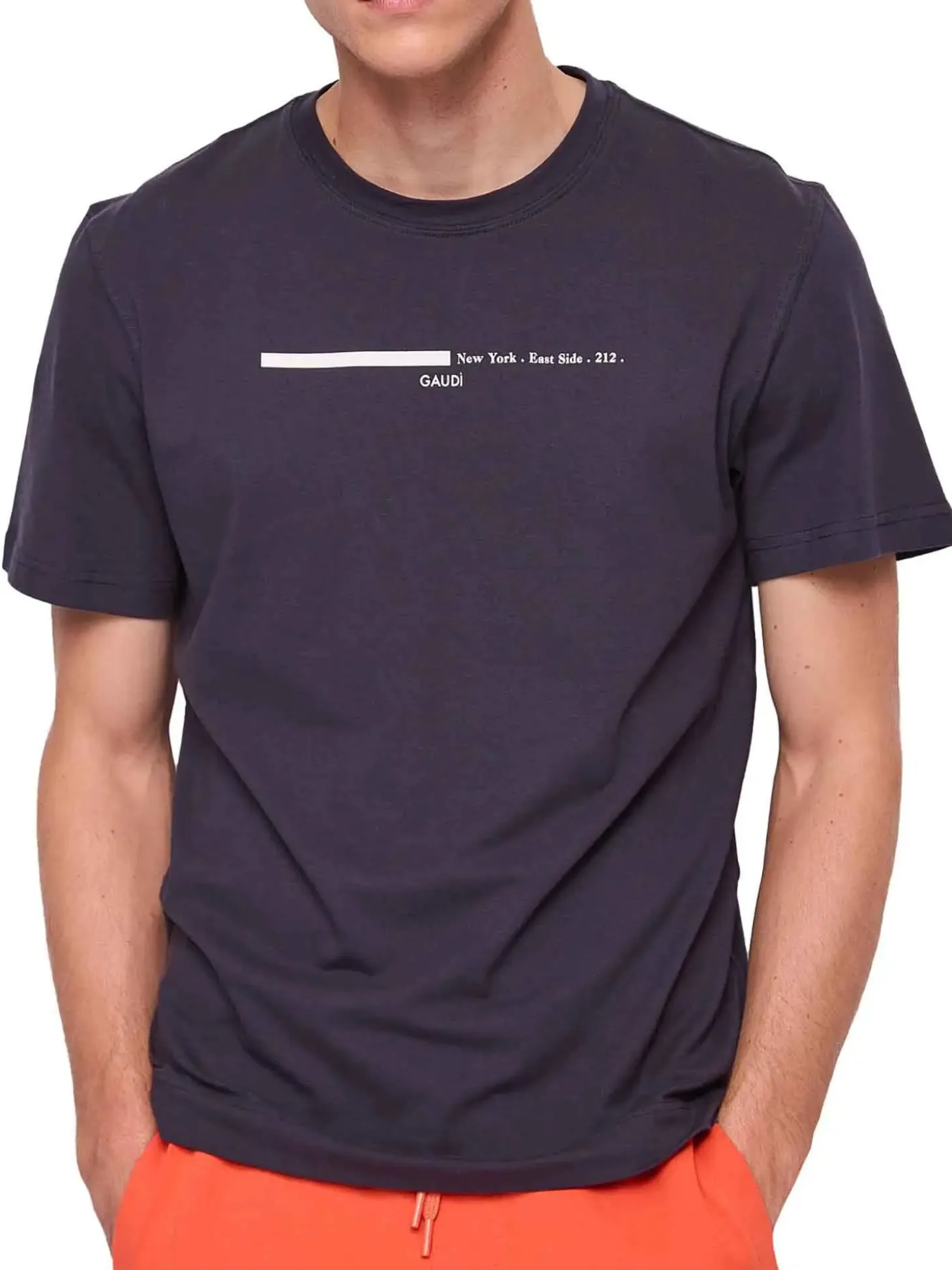 T-SHIRT UOMO - GAUDI UOMO BLU - 611GU64055