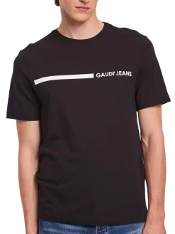 T-SHIRT UOMO - GAUDI UOMO NERO - 611GU64108