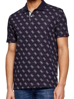 T-SHIRT UOMO - GUESS APPAREL BLU - M6GP04 K3073