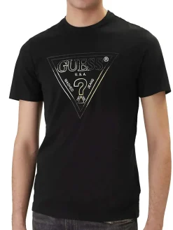 T-SHIRT UOMO - GUESS APPAREL NERO - M6GI11 K2992