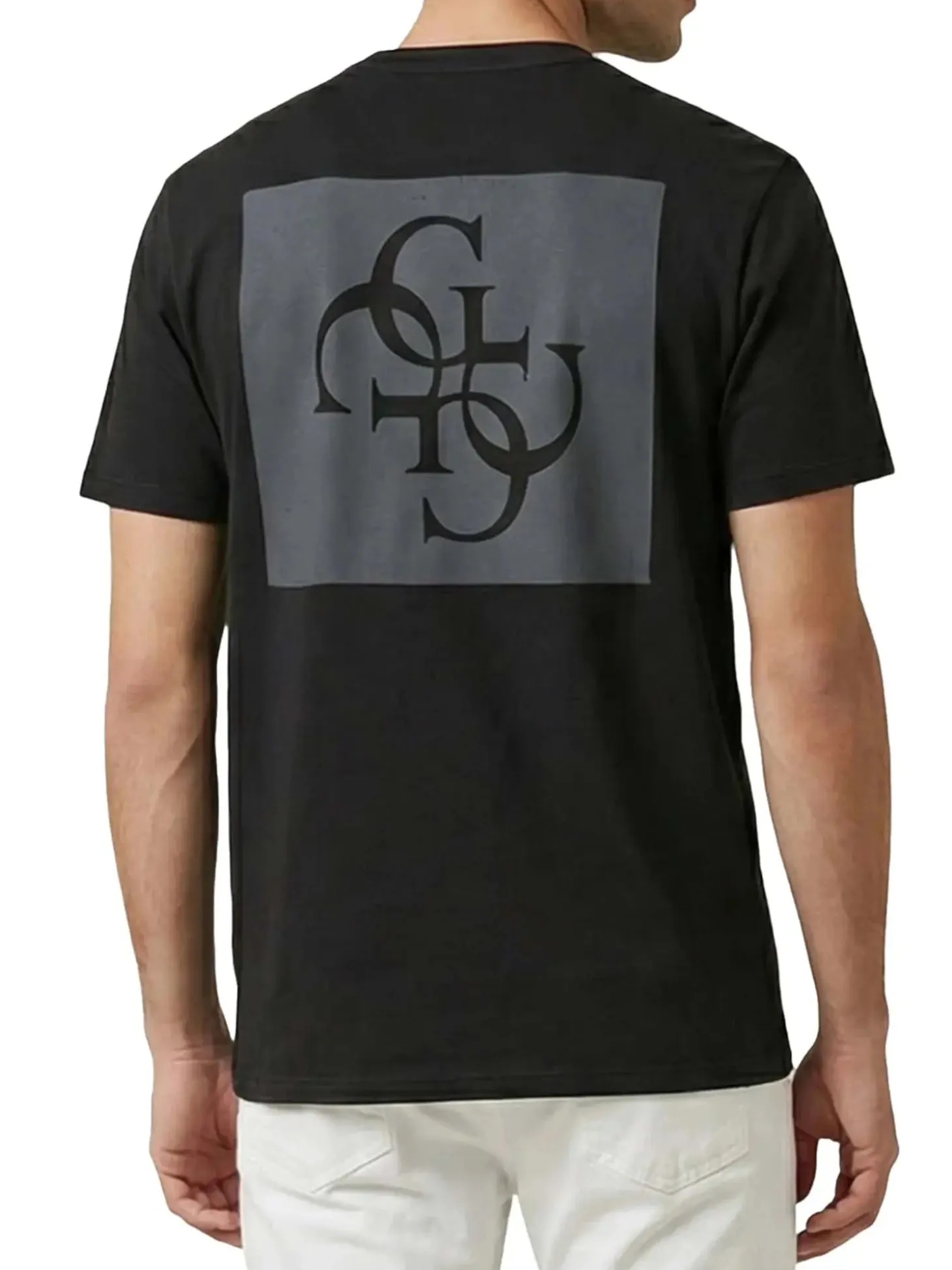 T-SHIRT UOMO - GUESS APPAREL NERO - M6GI27 K3249