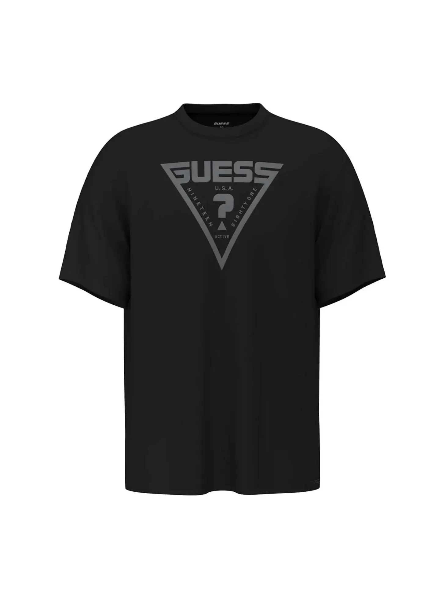 T-SHIRT UOMO - GUESS ATHLEISURE NERO - Z4BI02 I3Z14