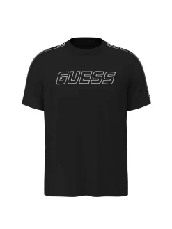 T-SHIRT UOMO - GUESS ATHLEISURE NERO - Z4GI18 J1314