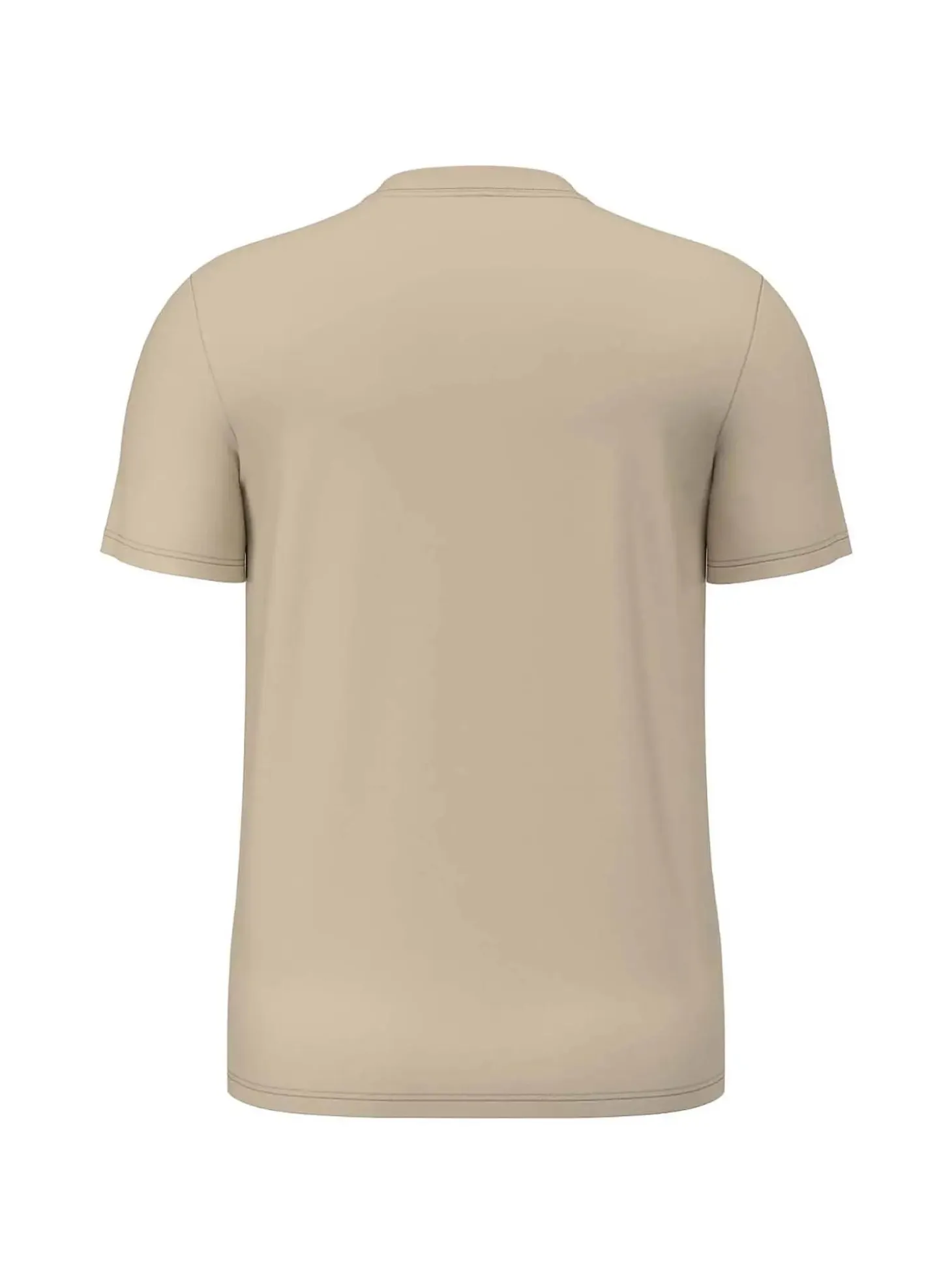 T-SHIRT UOMO - GUESS ATHLEISURE BEIGE-BIANCO - Z6YI17 K4968
