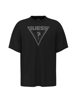 T-SHIRT UOMO - GUESS ATHLEISURE NERO - Z4BI02 I3Z14