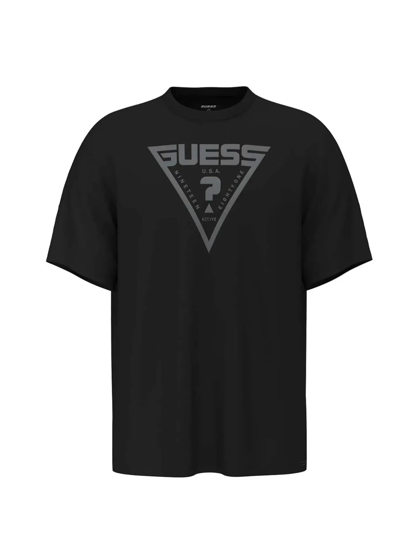 T-SHIRT UOMO - GUESS ATHLEISURE NERO - Z4BI02 I3Z14