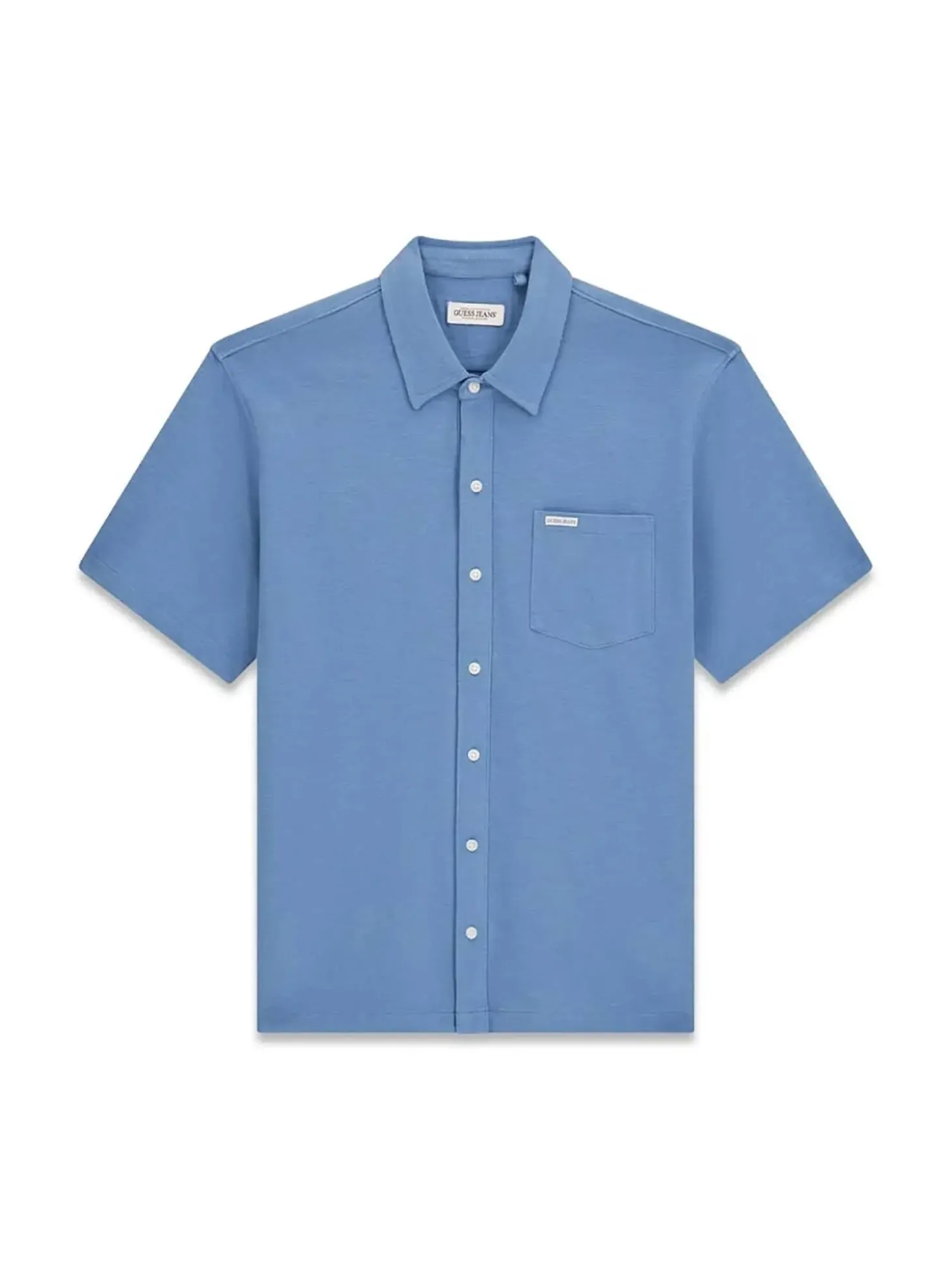 T-SHIRT UOMO - GUESS JEANS AZZURRO - M6GP02 KE731