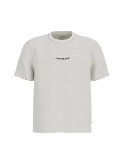 T-SHIRT UOMO - GUESS JEANS BIANCO - M6GIZ3 KE942