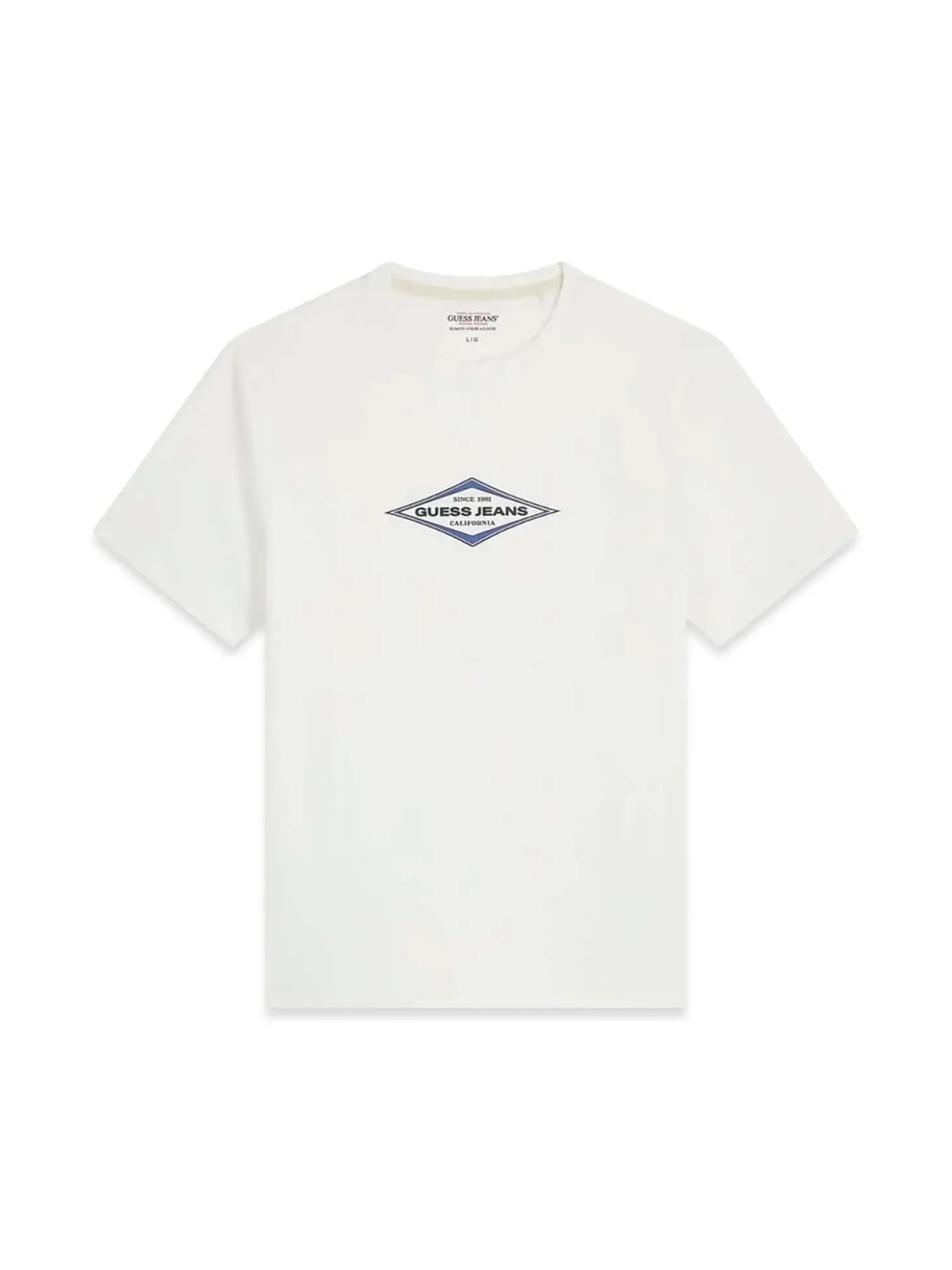 T-SHIRT UOMO - GUESS JEANS BIANCO - M6GIB4 K8HM0