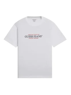 T-SHIRT UOMO - GUESS JEANS BIANCO - M4YI42 K8FQ4