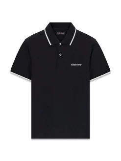 T-SHIRT UOMO - GUESS JEANS NERO-BIANCO - M6RP24 KCJV1