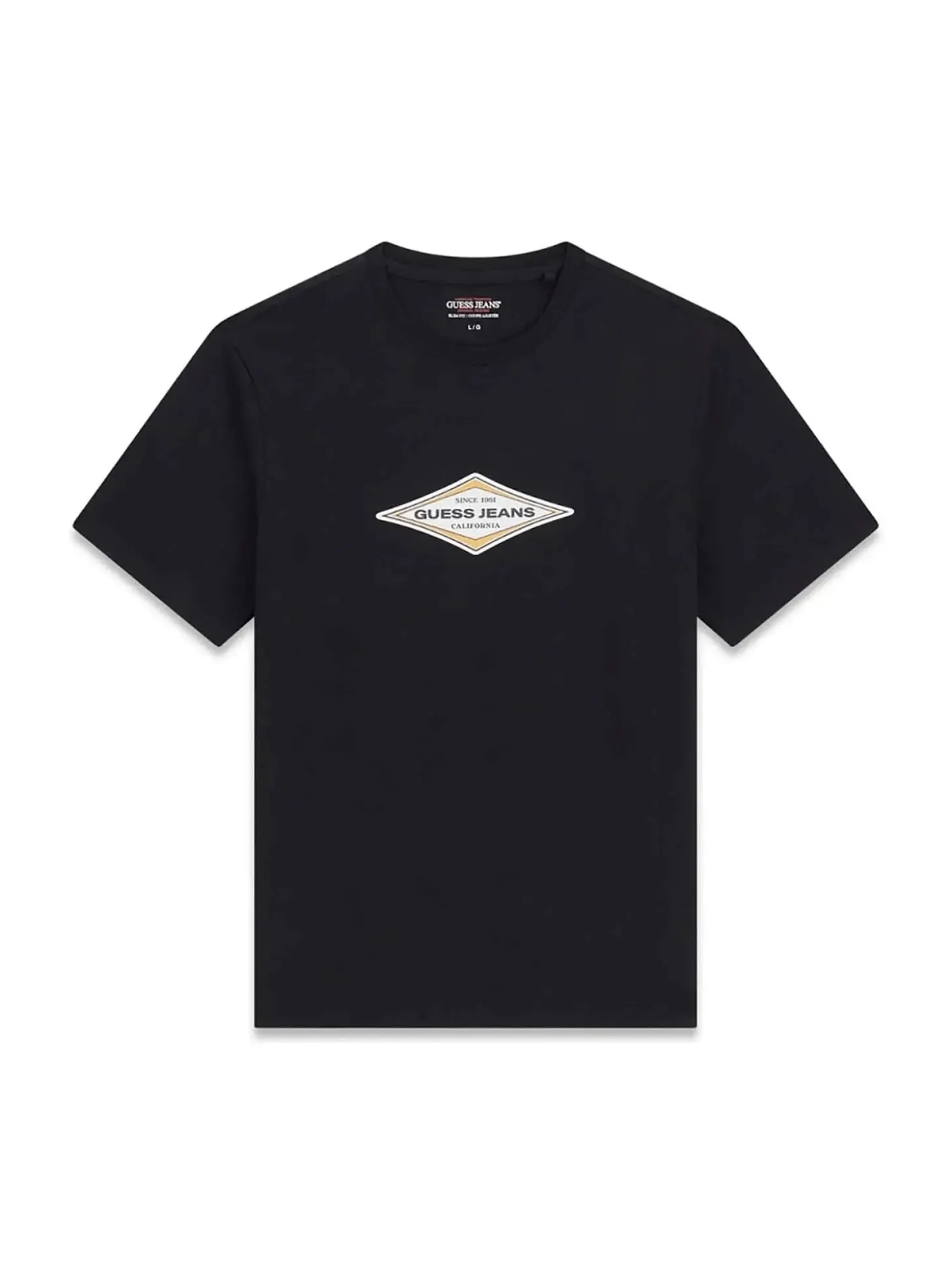 T-SHIRT UOMO - GUESS JEANS NERO - M6GIB4 K8HM0