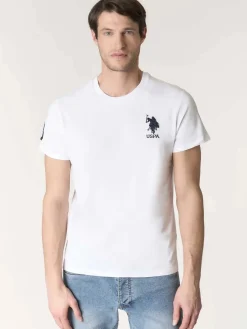 T-SHIRT UOMO - US POLO ASSN. BIANCO - US43154021