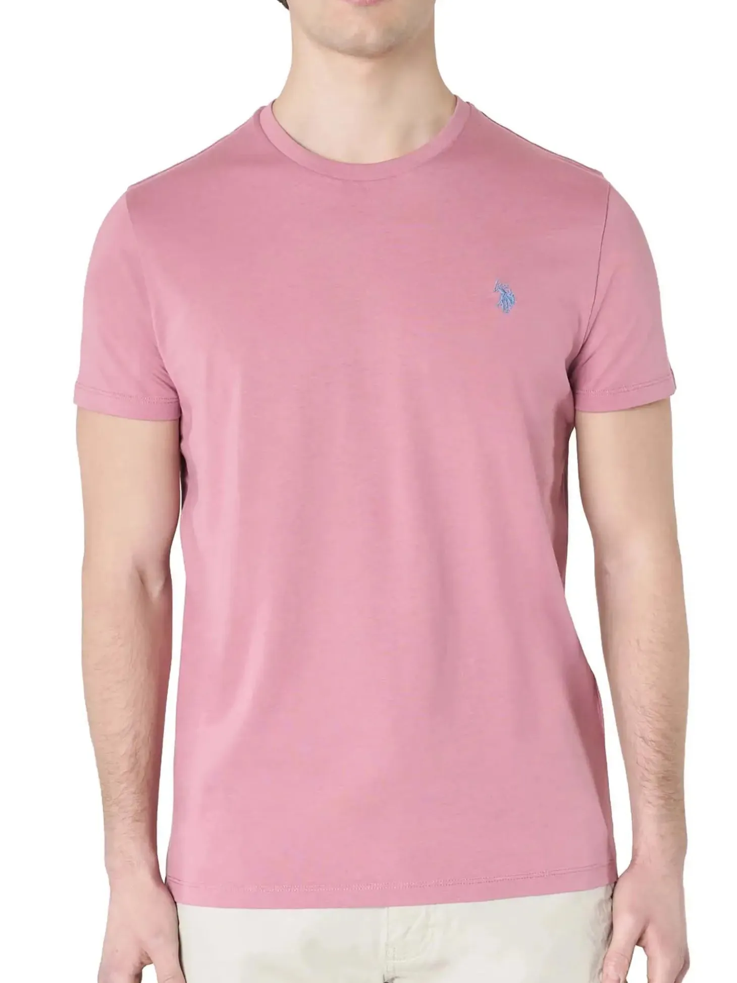 T-SHIRT UOMO - US POLO ASSN. ROSA - US43154015
