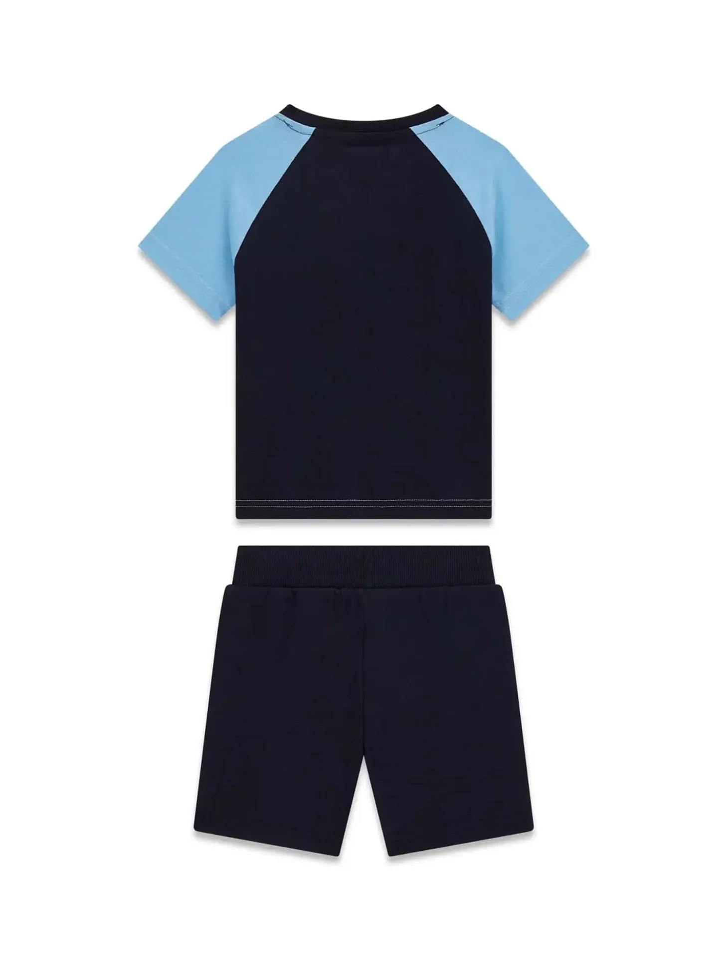 TUTA BAMBINO - GUESS KIDS BLU-BIANCO - N6GG03 K8HM4