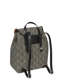 ZAINO DONNA - CALVIN KLEIN BEIGE-NERO - LV04F3536G