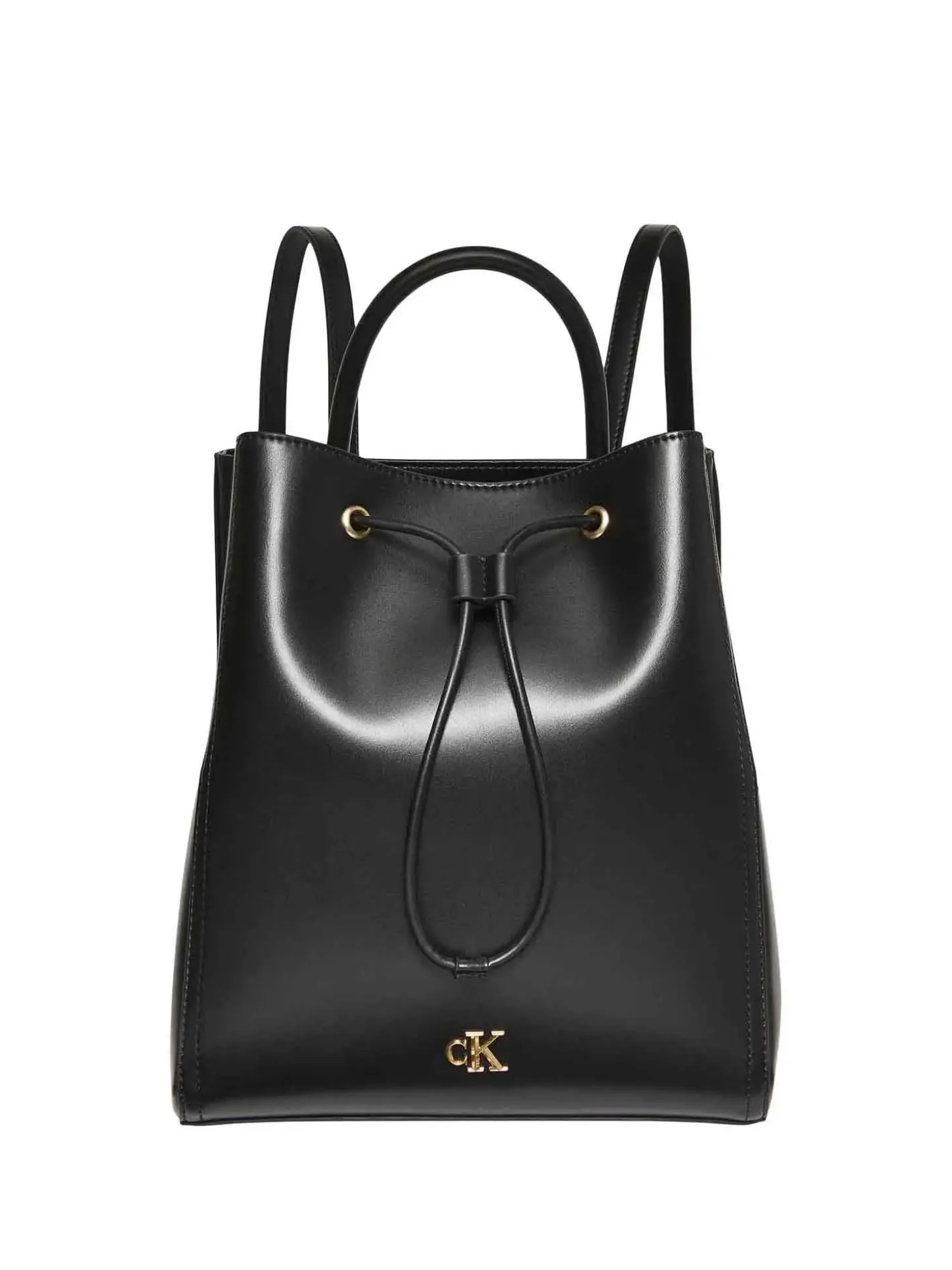 ZAINO DONNA - CALVIN KLEIN NERO-ORO - LV04F3329G