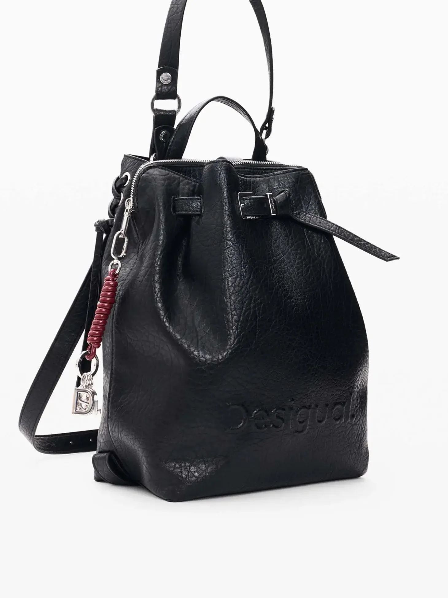 ZAINO DONNA - DESIGUAL NERO - 26WAKP05