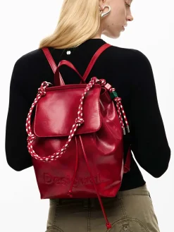 ZAINO DONNA - DESIGUAL ROSSO - 26SAKP20