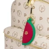 ZAINO DONNA - POLLINI AVORIO-ROSSO - TE8412PP03Q1Y