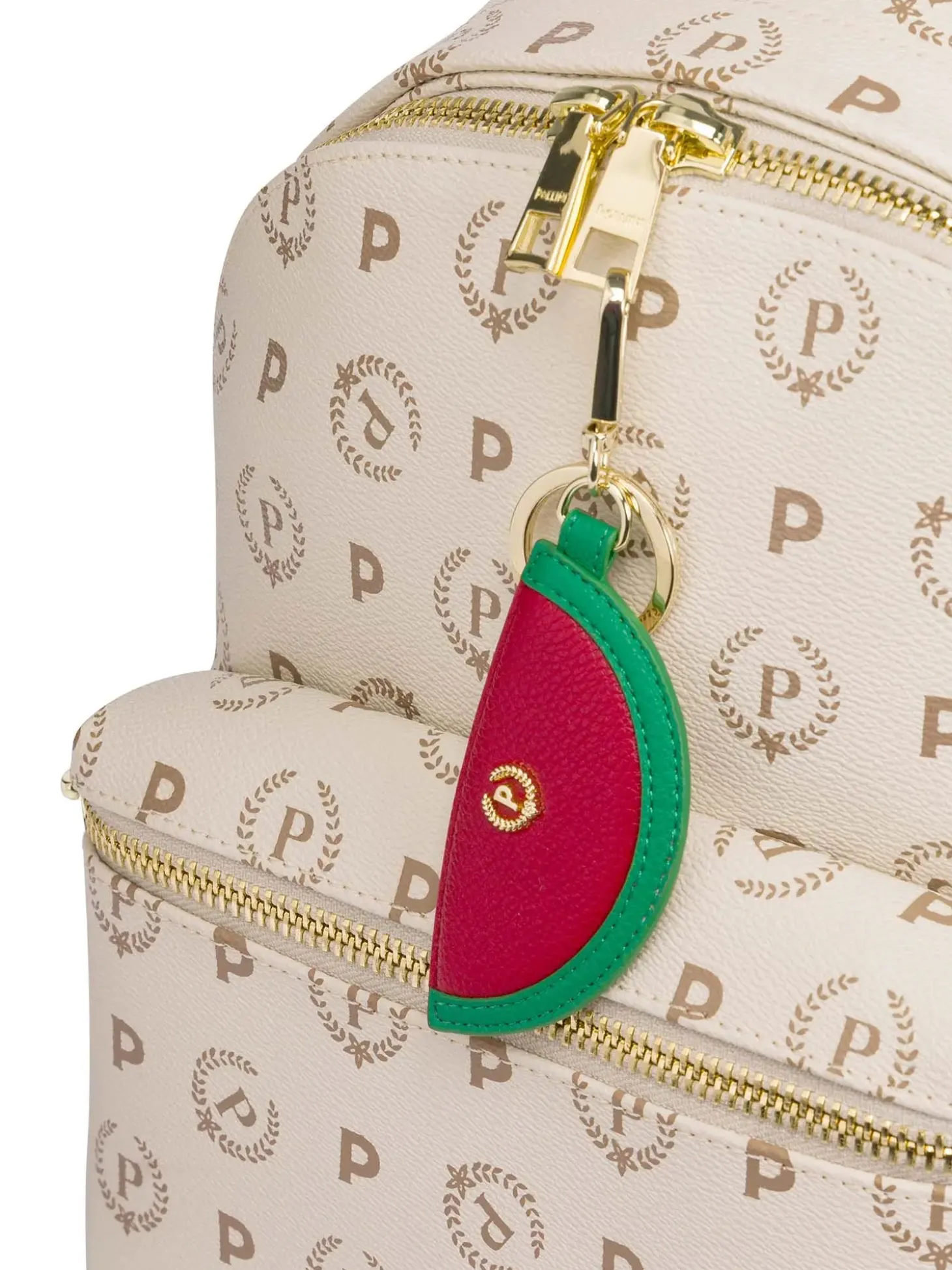 ZAINO DONNA - POLLINI AVORIO-ROSSO - TE8412PP03Q1Y