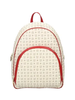 ZAINO DONNA - POLLINI AVORIO-ROSSO - TE8553PP0OQ11
