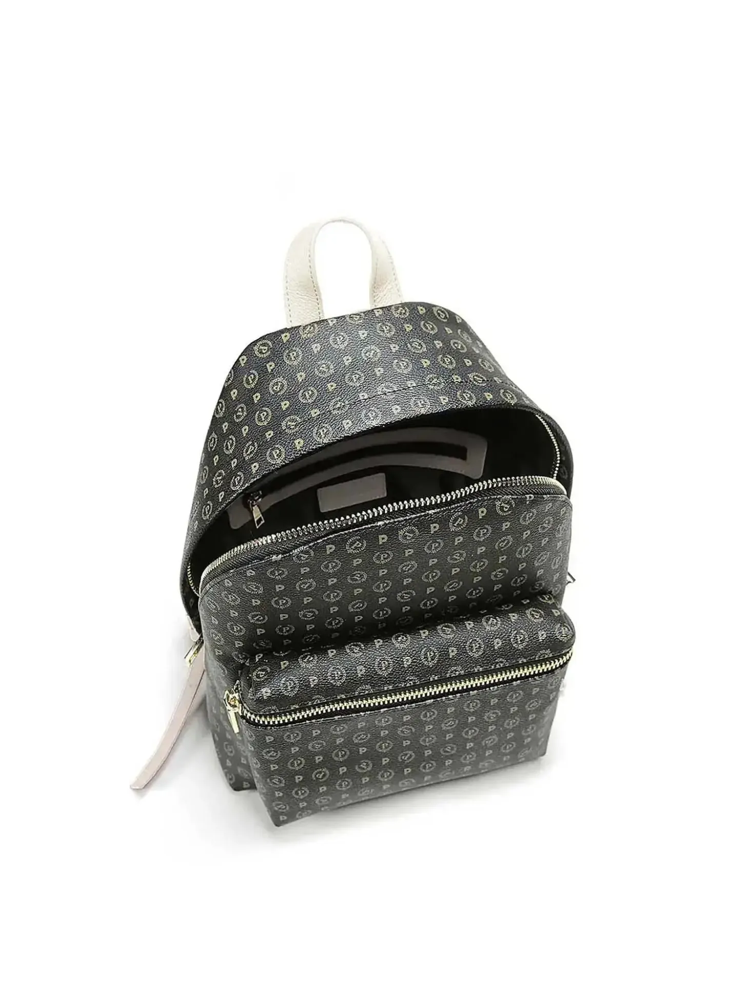 ZAINO DONNA - POLLINI NERO-AVORIO - TE8412PP03Q11
