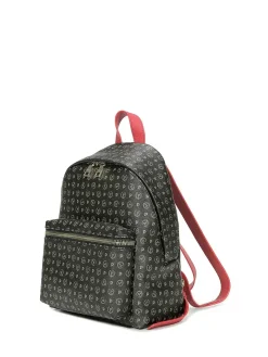 ZAINO DONNA - POLLINI NERO-ROSSO - TE8412PP03Q11